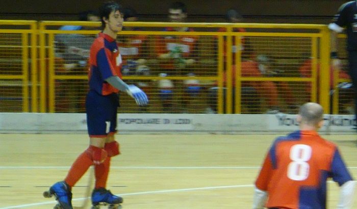 Mario Berto e, di spalle, Riccardo Baffelli della Pieve 010