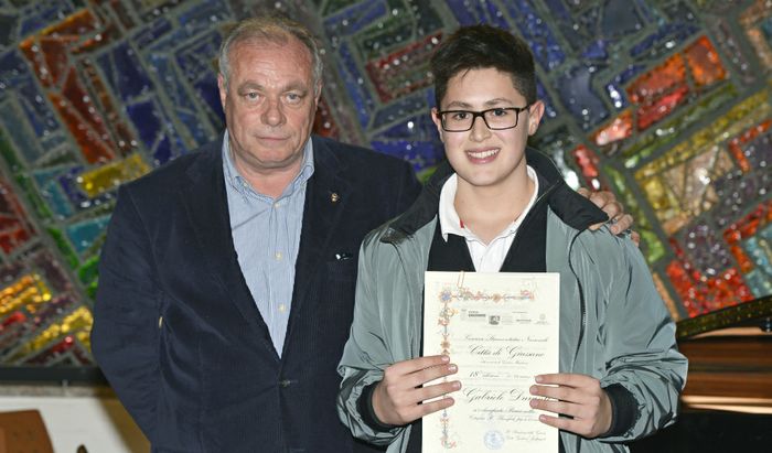 Gabriele Duranti, primo premio nazionale al Concorso Strumentisti di Giussano