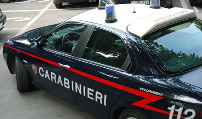 Una volante dei Carabinieri