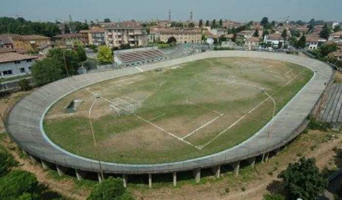 Il velodromo Pierino Baffi di Crema