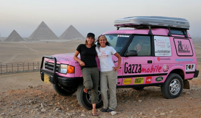 Le turiste al Cairo