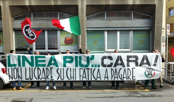 Un momento della manifestazione