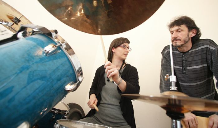 Lezioni di musica all'Istituto Civico Musicale Folcioni