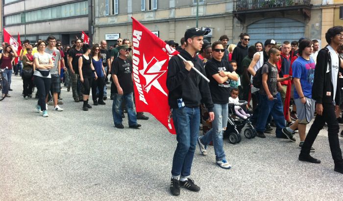 Un momento della manifestazione