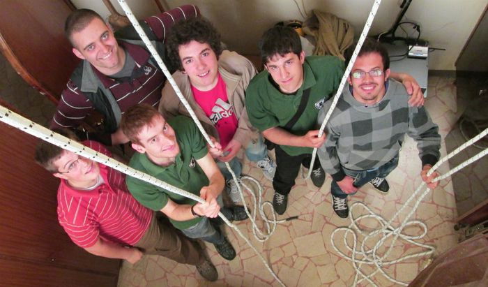I ragazzi della Federazione Nazionale Campanari Ambrosiani