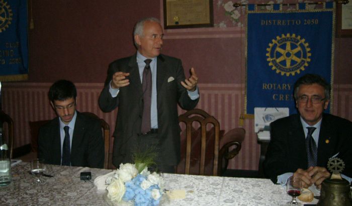 Marco Tarquinio alla conviviale Rotary Club