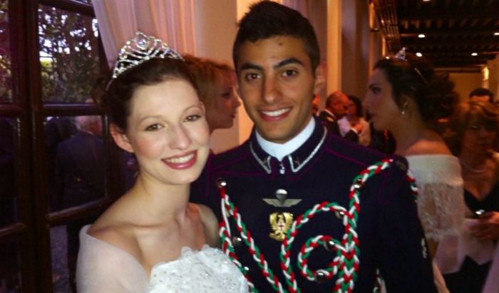 Rebecca Corini al Ballo delle Debuttanti