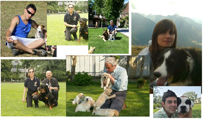 I proprietari e addestratori di cani che ci hanno dato le dritte sugli amici a quattro zampe