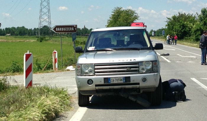 I rilevamenti sul luogo dell'incidente