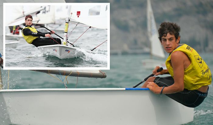 Alessandro Fornasari e nel riquadro il fratello Federico
