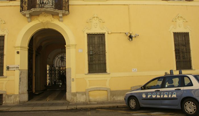Il palazzo della Questura a Cremona