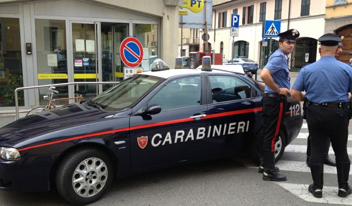 Carabinieri in servizio