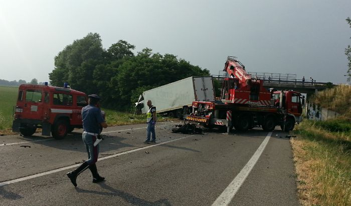 INCIDENTE MORTALE TANGENZIALE CREMA