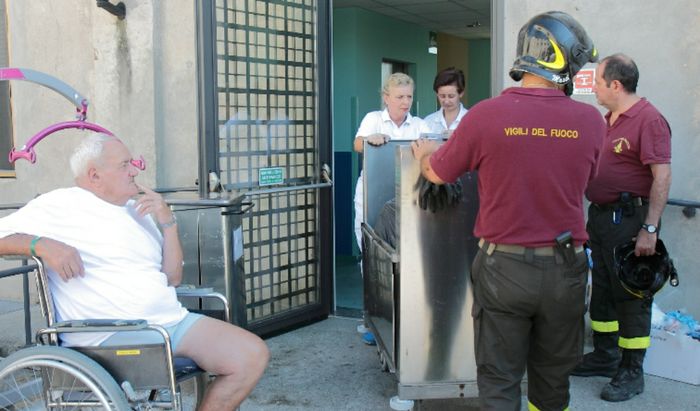 Incendio casa di riposo Seniga