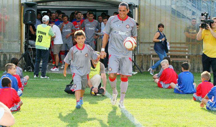 Nicolas Bremec alla presentazione ufficiale della Cremonese