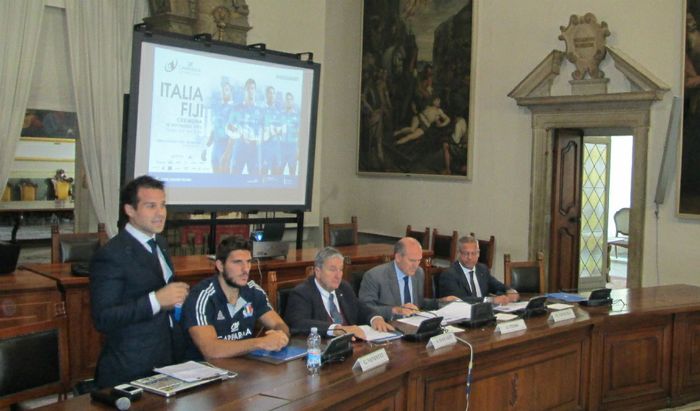 Presentato il test match Italia-Fiji