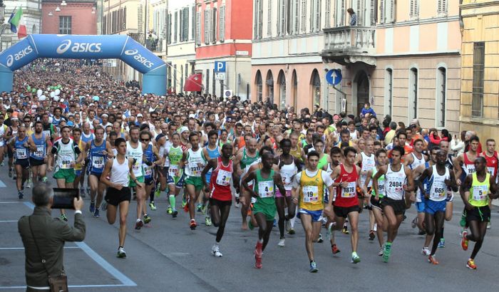 Un'immagine della Maratonina 2012
