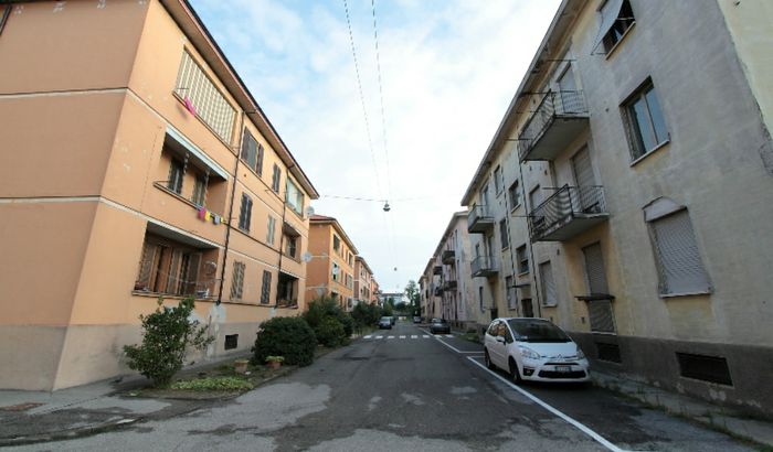 Uno stabile dell'Aler in città