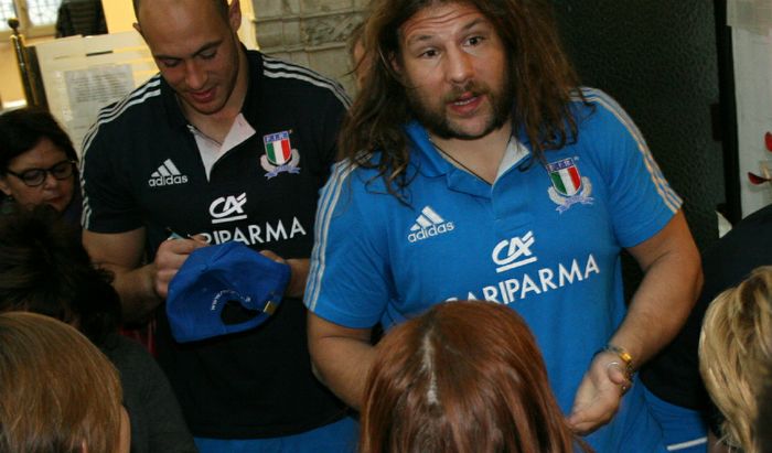 Parisse e Castrogiovanni