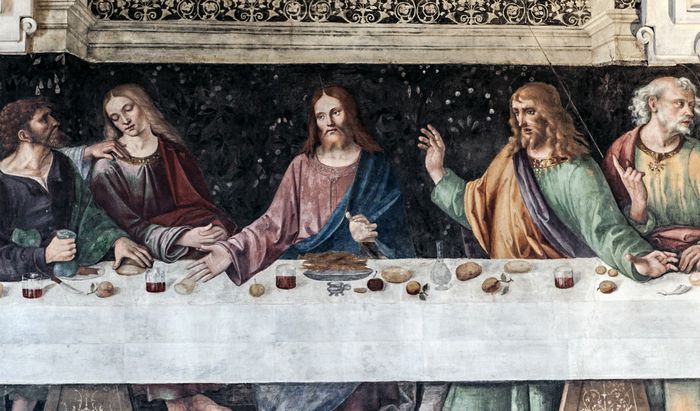 Il cenacolo dell'Aleni nel refettorio di San Sigismondo