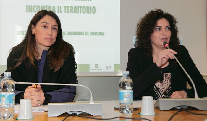 L'assessore Cristina Cappellini a Cremona