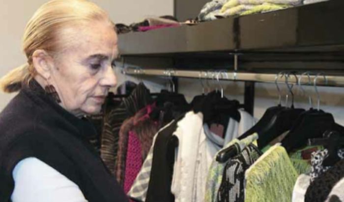 Francesca Ponzoni nella sua boutique
