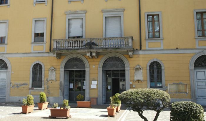 Il palazzo del Comune di Soresina