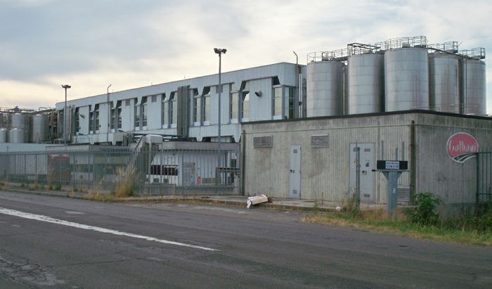 Lo stabilimento Galbani di Corteolona