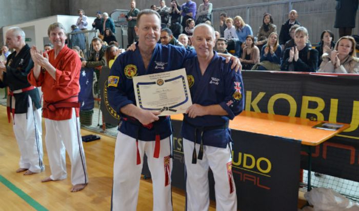Stefano Mancini nominato D.T. e rappresentante per l'Europa della WJJF-Aus del M°Alan Campbell