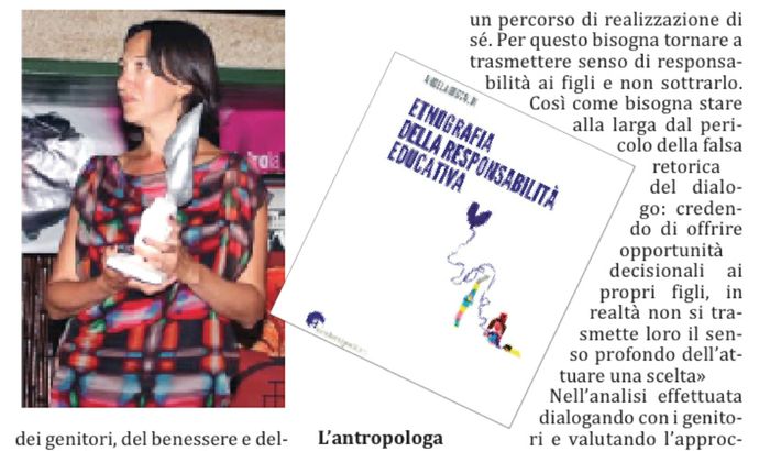 L'antropologa Angela Biscardi