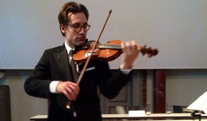Il violinista danese Philip Benjamin Skow