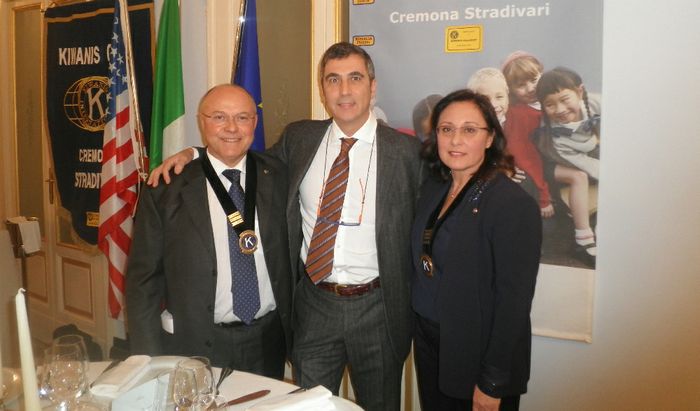Da sinistra il dottor Giacomo Francioni, il dottor Marco Stabile e la Presidente, dottoressa Maria Grazia Arrigoni