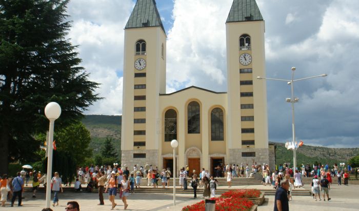 La chiesa di Medjugorje