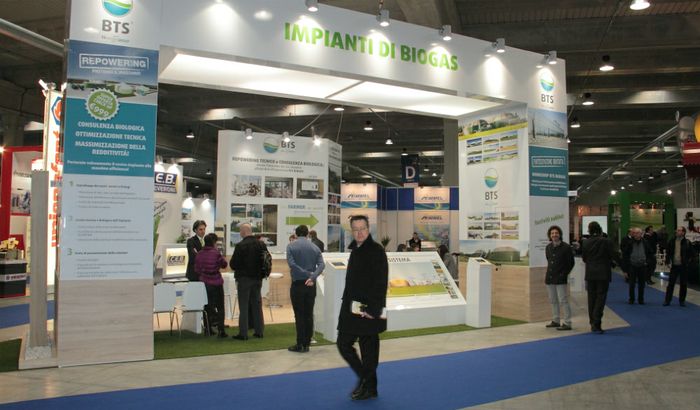 Uno stand a BioEnergy Italy 2014