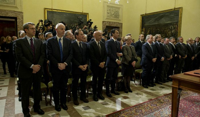 Sottosegretari governo Renzi, il giuramento