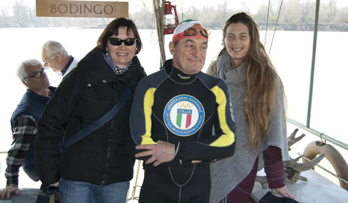 Il Caimano del Po con alcune donne iscritte all'Apom