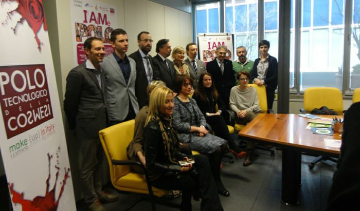 Polo tecnologico della Cosmesi, foto di gruppo