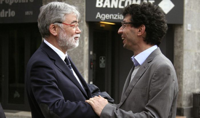 Sergio Cofferati e Gianluca Galimberti