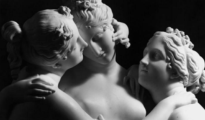 Il gruppo marmoreo denominato Le tre Grazie è una delle opere più celebrate di Antonio Canova