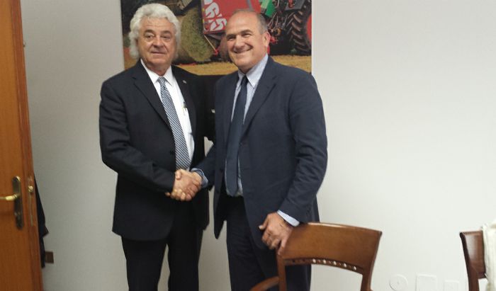 Egidio Maschio ed Oreste Perri