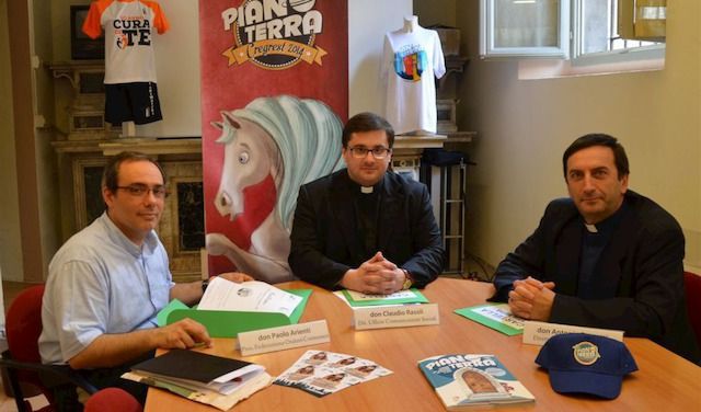 Paolo Arienti, don Claudio Rasoli e don Antonio Pezzetti

