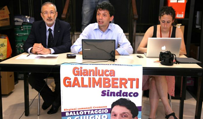 Conferenza stampa Gianluca Galimberti
