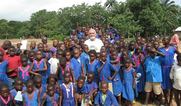 Padre Luigi Brioni in Sierra Leone