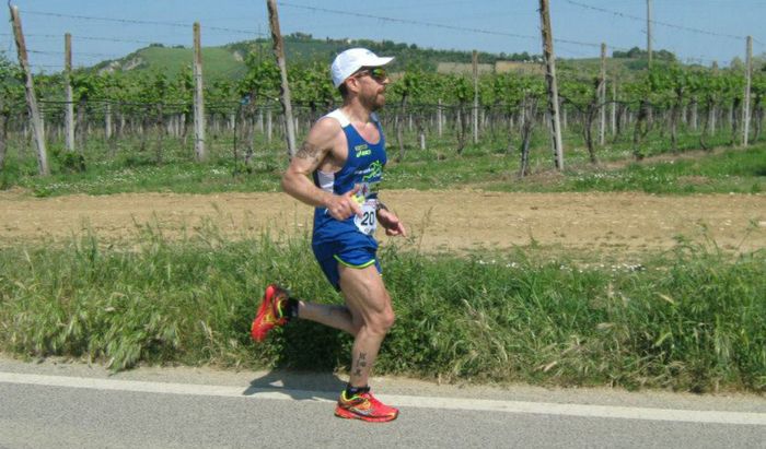 L'ultra maratoneta Federico Borlenghi
