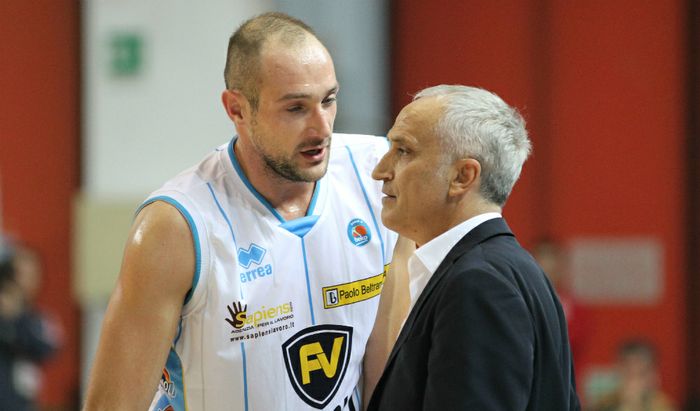 Vanoli, Marco Cusin con coach Pancotto