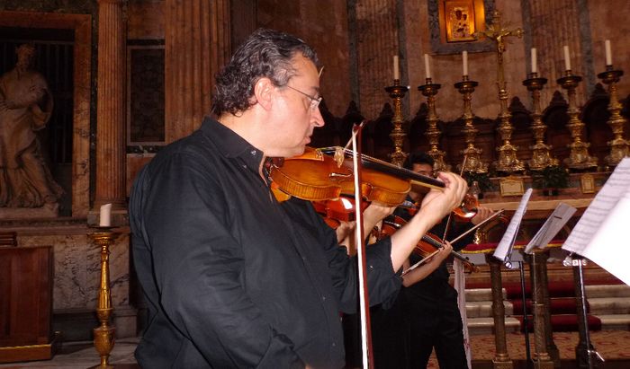 Luca Fanfoni in concerto al Pantheon