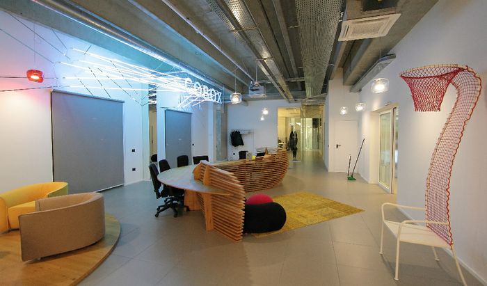 Il nuovo spazio destinato al coworking