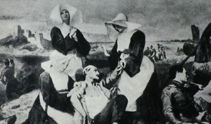 Suore sul campo di battaglia
