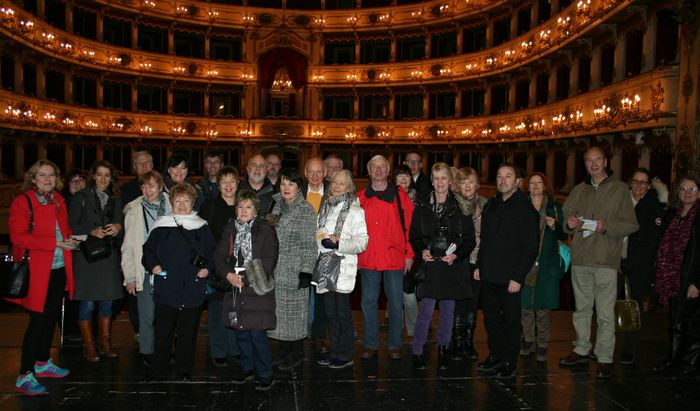 Giornalisti inglesi al Ponchielli a Cremona