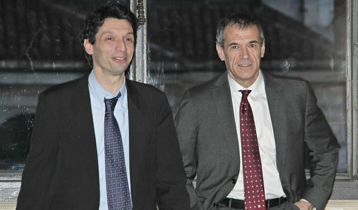 Gianluca Galimberti e Carlo Cottarelli